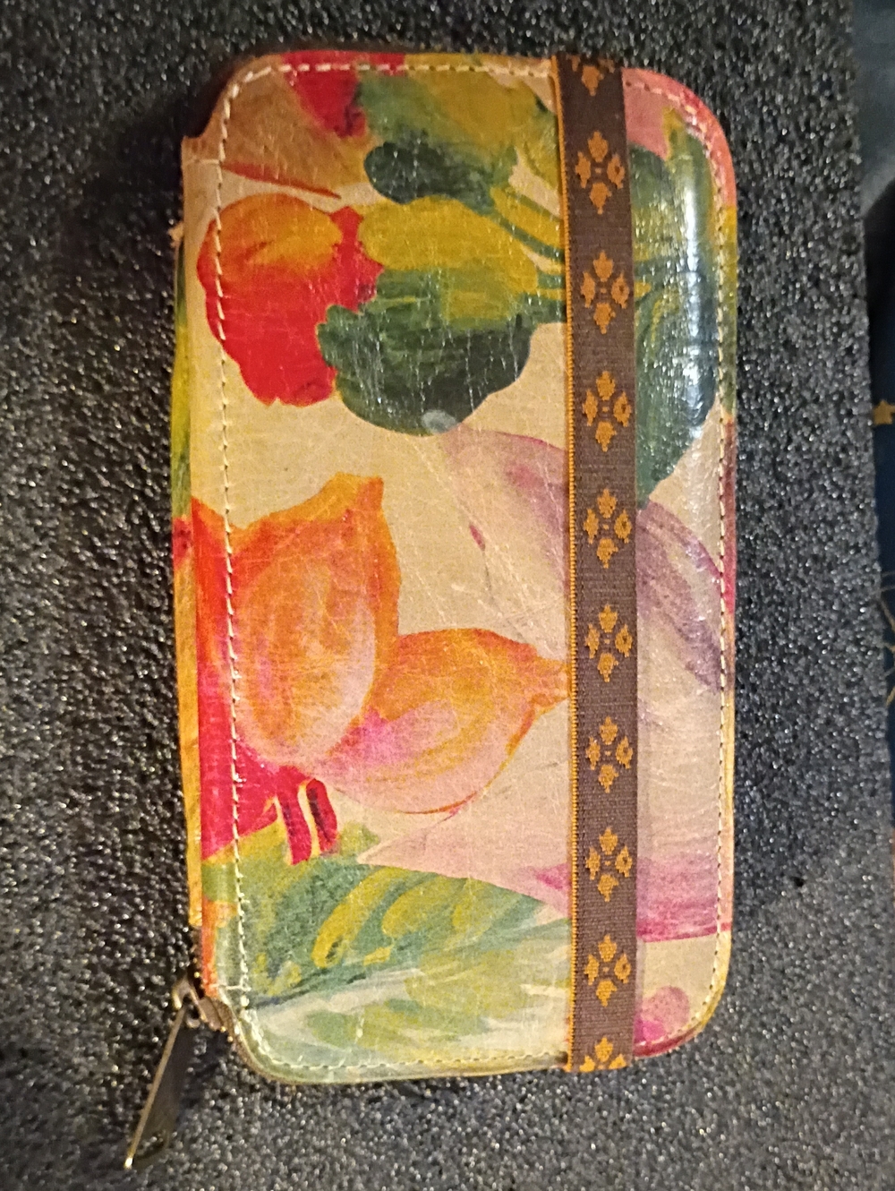Patricia Nash Floral Zip Phone Wallet - Multicolor